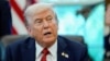 Президент Дональд Трамп в Белом доме в Вашингтоне, 6 октября 2025 года