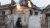 Ukraine -- Kostyantynivka, Donetsk region, Russian shelling, 14Nov2024